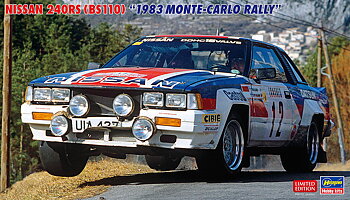 1/24 Nissan 240RS, Monte-Carlo-Rally 1983 Dr Timo Salonen