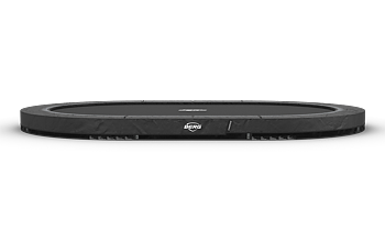 Studsmatta BERG InGround Grand Champion Grå 470x310 oval  Airflow PRO - SPORT