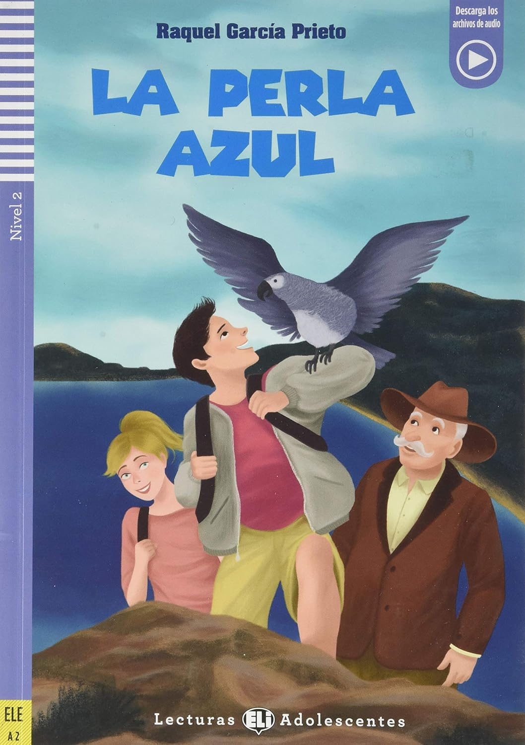 La Perla Azul, bok audio web
