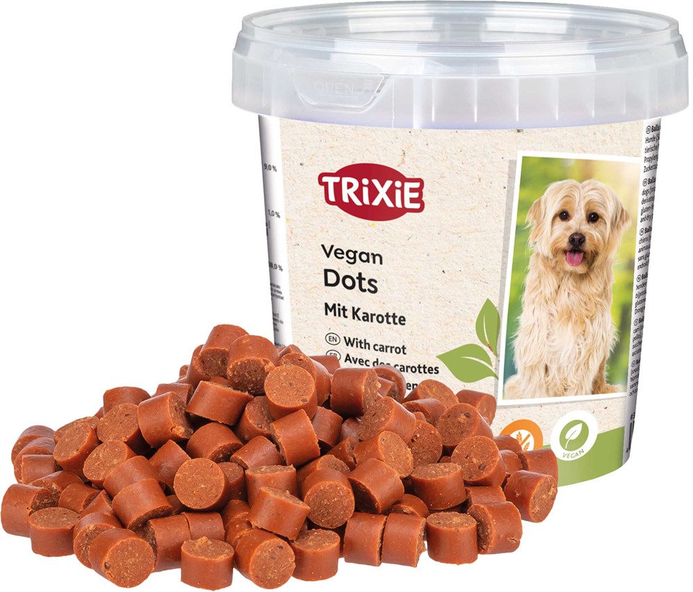 Vegan Soft Snack Dots med morot