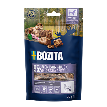 BOZITA MEATY BITES VENISON & DUCK