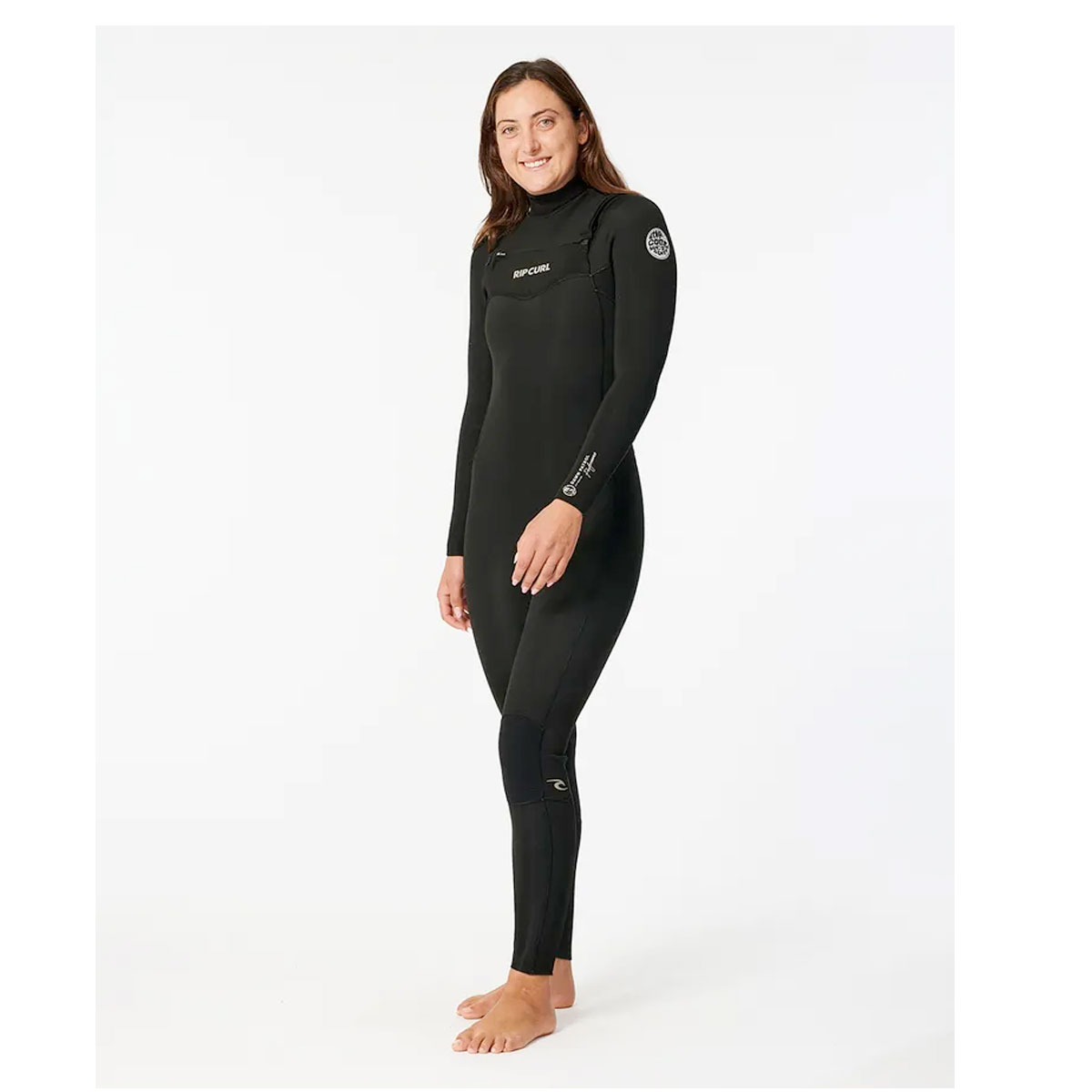 Rip Curl våtdräkt Dam Dawn Patrol Perf 4/3 ECO CZ Svart - 4