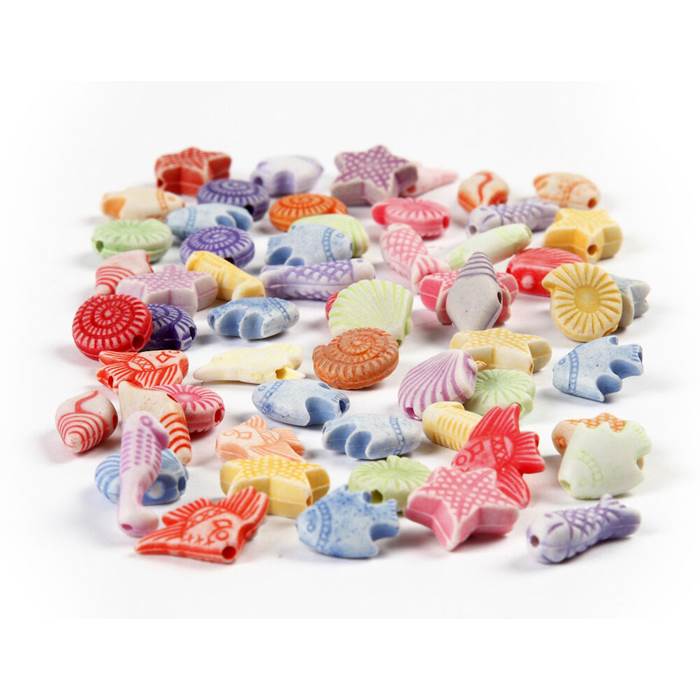 Plastpälor figur 110g pastell