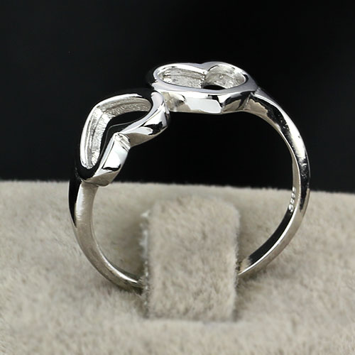 Silvershake Celtic Claddagh Ring – 925 Sterling Silver With Heart Black Onyx (Size 5)