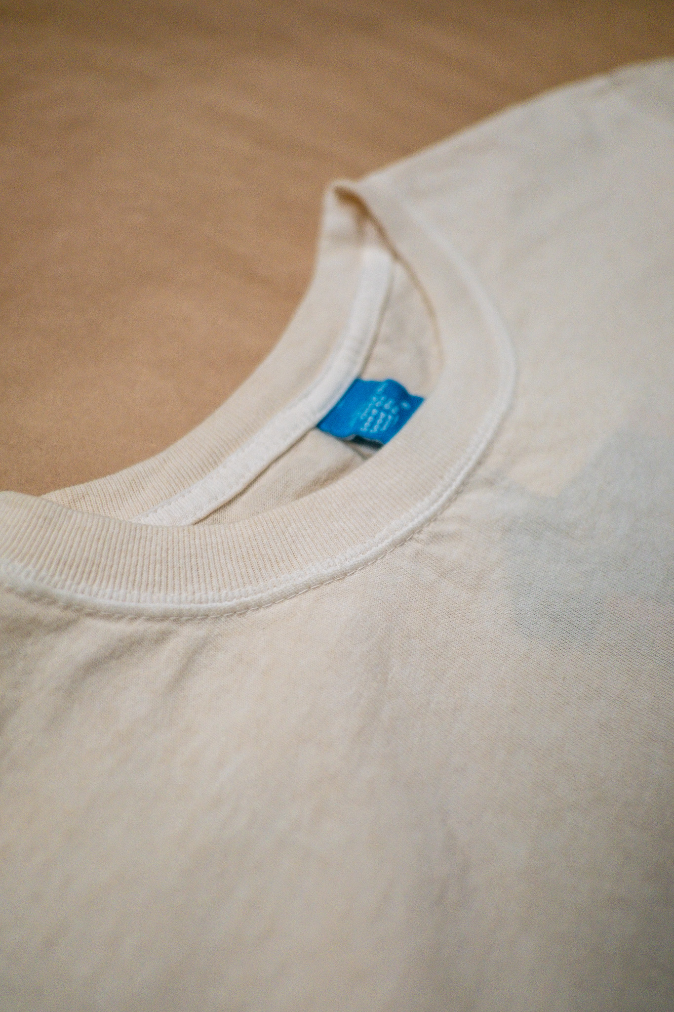 Good On - S/S Crewneck Tee Pigment Natural - 3