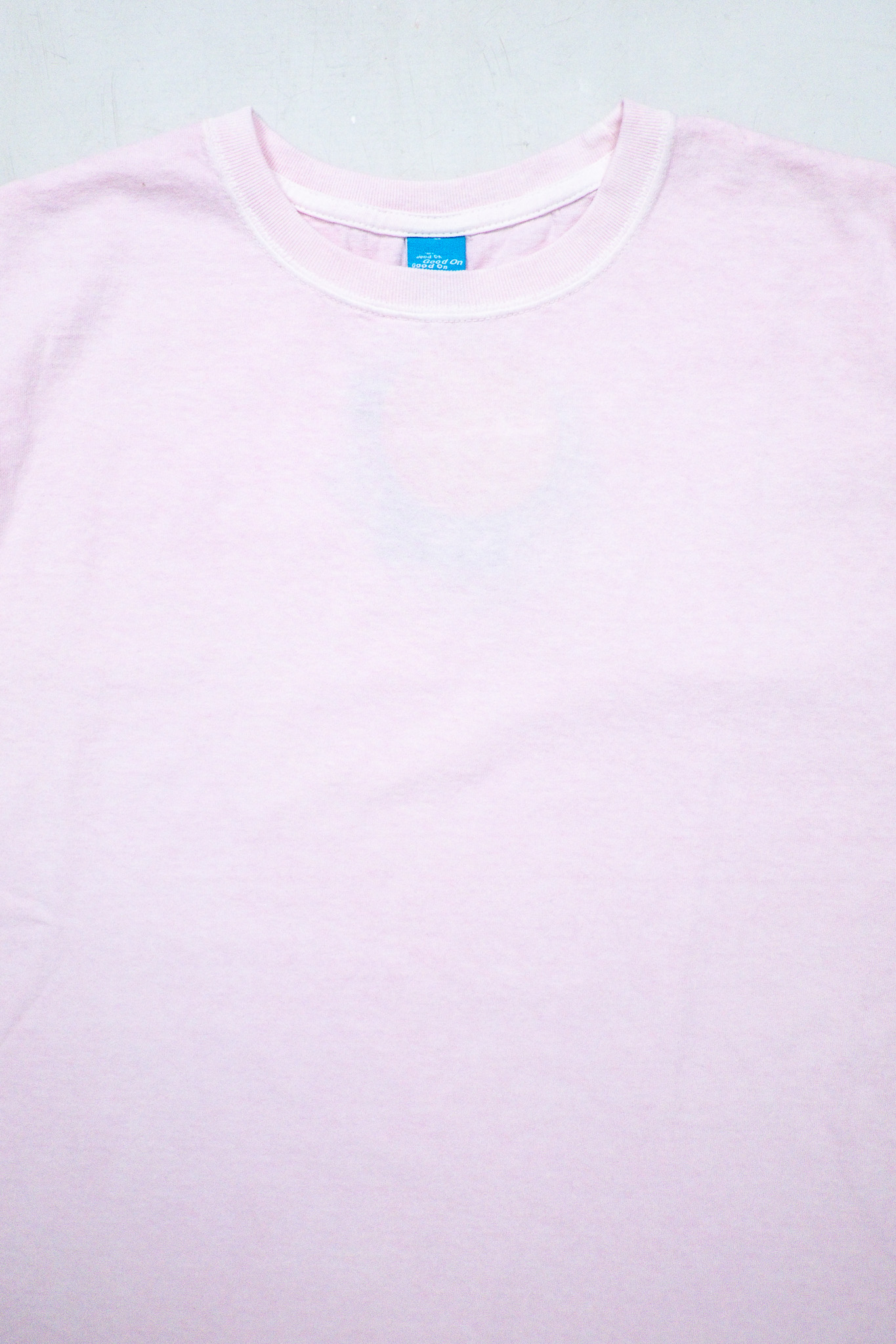 Good On - S/S Crewneck Tee Pigment Sakura - 2