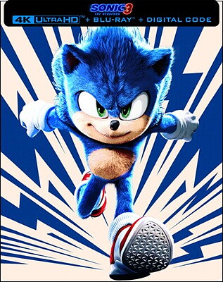 Sonic The Hedgehog 3 - Steelbook Edition (BLU-RAY 4K ULTRA HD + BLU-RAY)