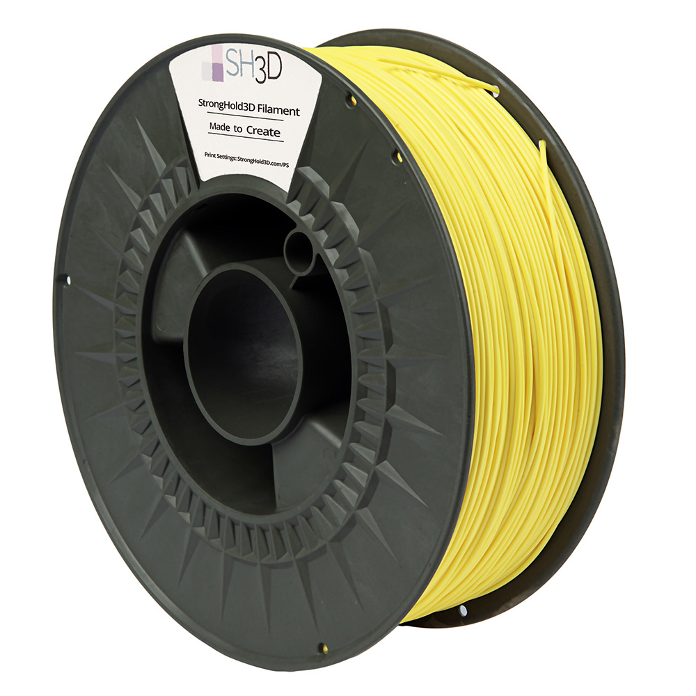 StrongHold PLA filament (1.75mm, 1Kg) - Solnedgångsgul