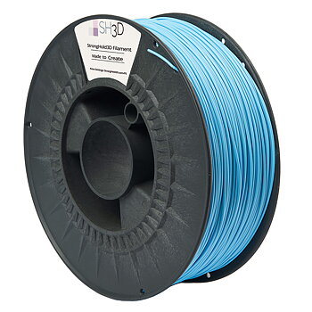 StrongHold PLA filament (1.75mm, 1Kg) - Ljusblå