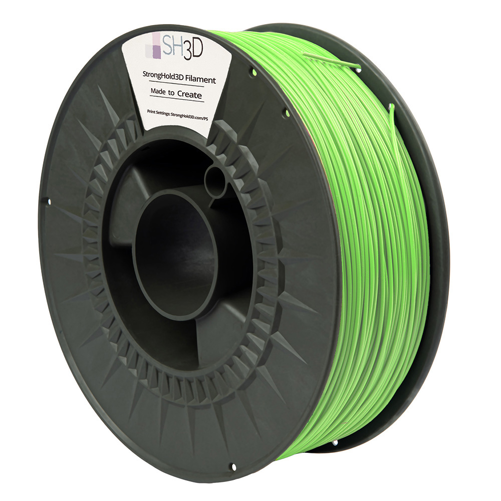 StrongHold PLA filament (1.75mm, 1Kg) - Lime Grön