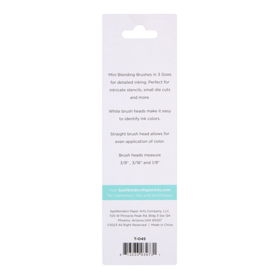 SPELLBINDERS-Spellbinders Mini Blending Brush Set - 3