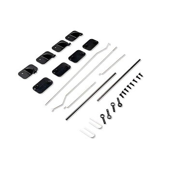 E-flite Pushrod Hardware w/ Clevis: SR-71 Twin 40mm EDF
