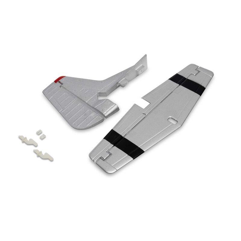 E-flite Tail Set: UMX P-51 Detroit Miss