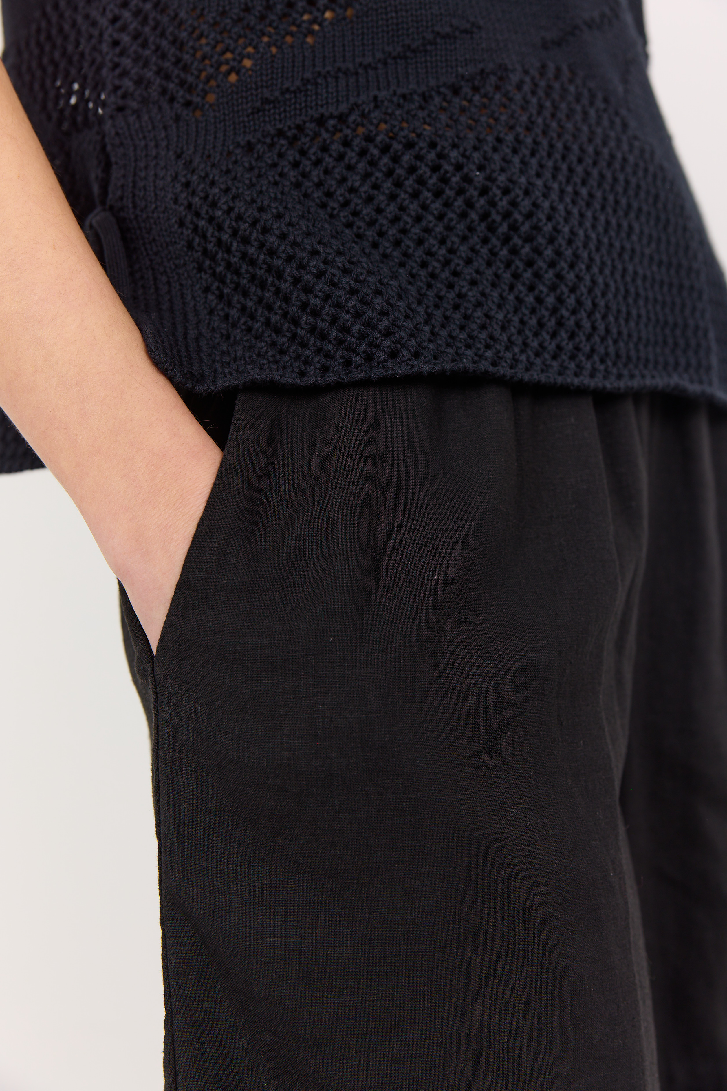 Lévete Room - Naja 29 Shorts Black - 5