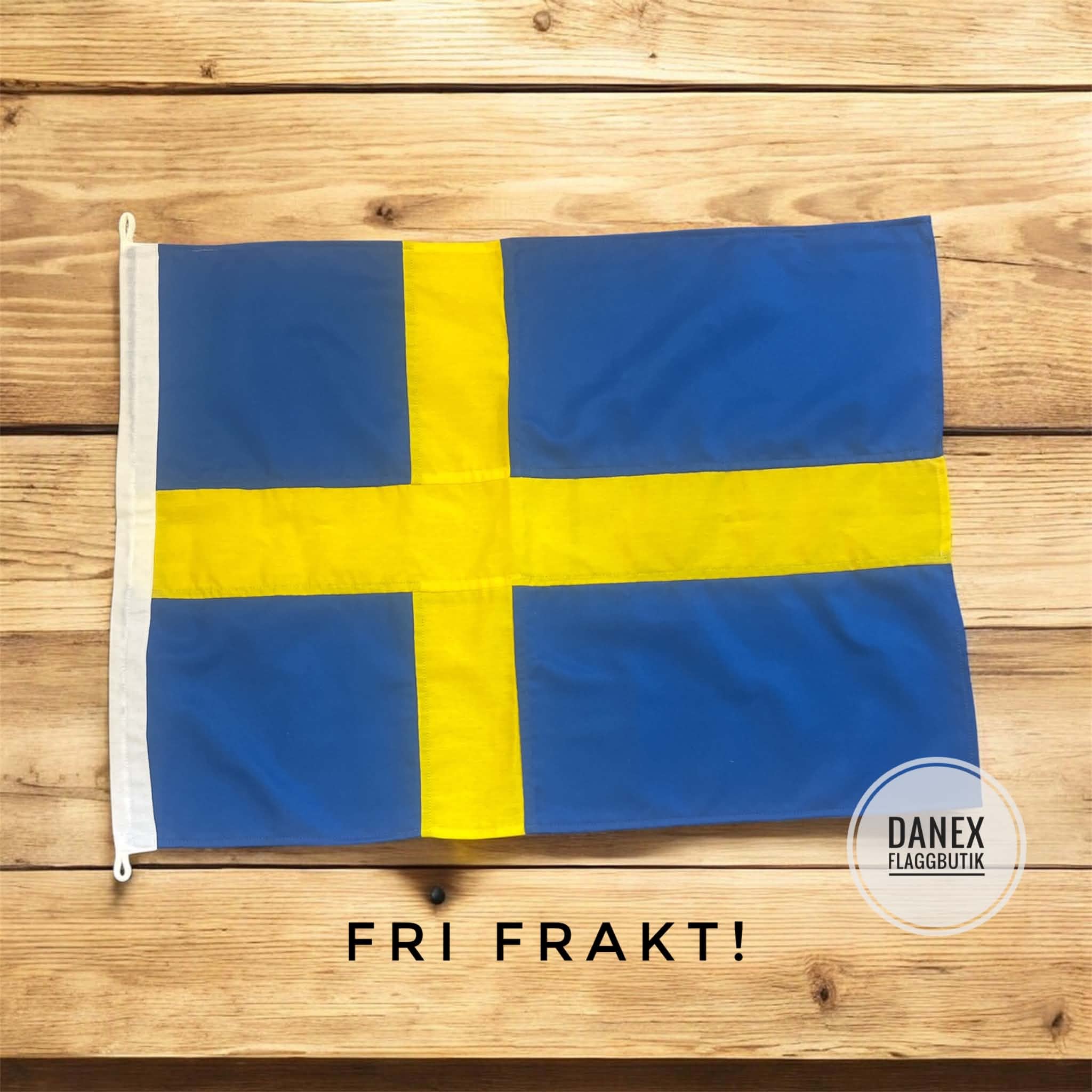 Fasadflagga - Sverige 62 cm - 2