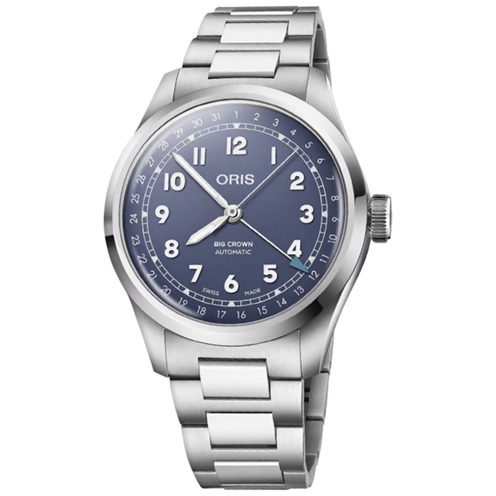 01 754 7798 4068-07 8 20 06 Oris Big Crown Pointer Date 40 lila