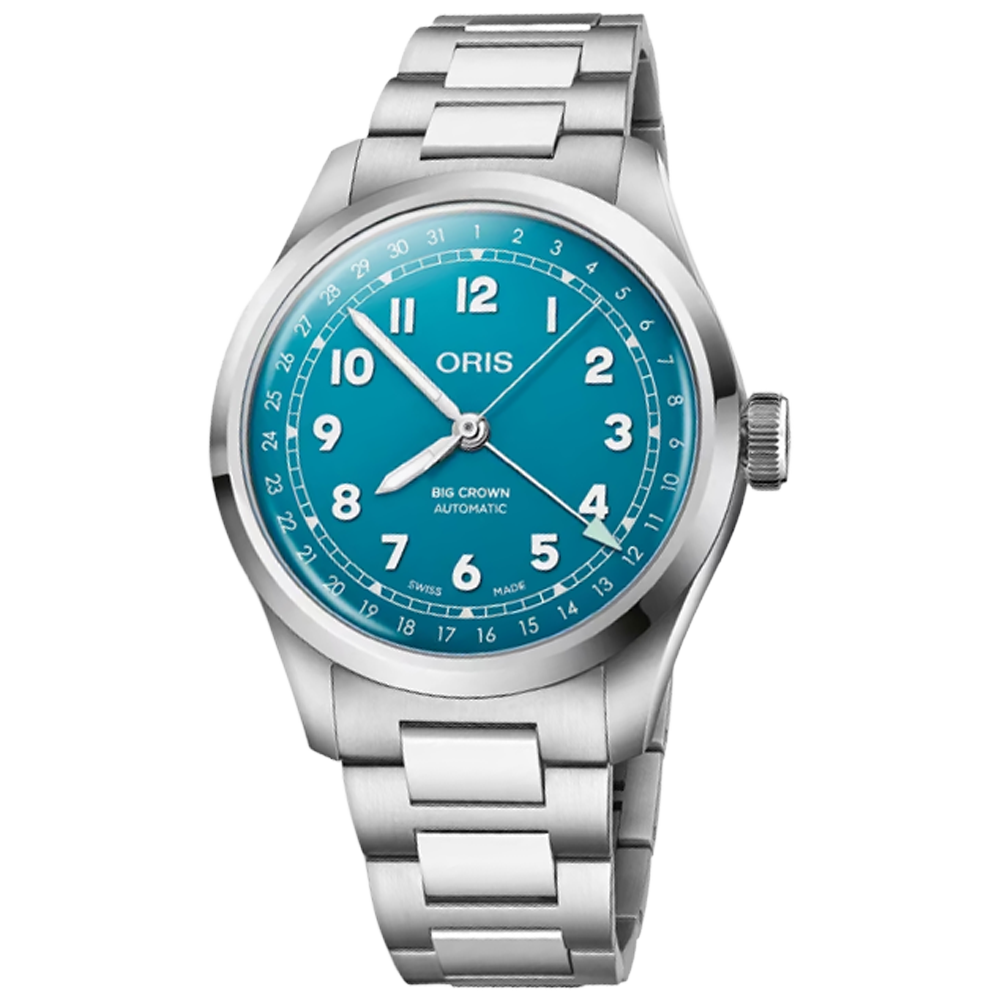 01 754 7798 4065-07 8 20 06 Oris Big Crown Pointer Date 40 turkos 