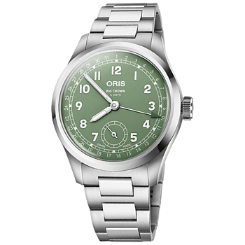 01 403 7799 4067-07 8 20 06 Oris Big Crown Pointer Date Caliber 403, 40 grön 