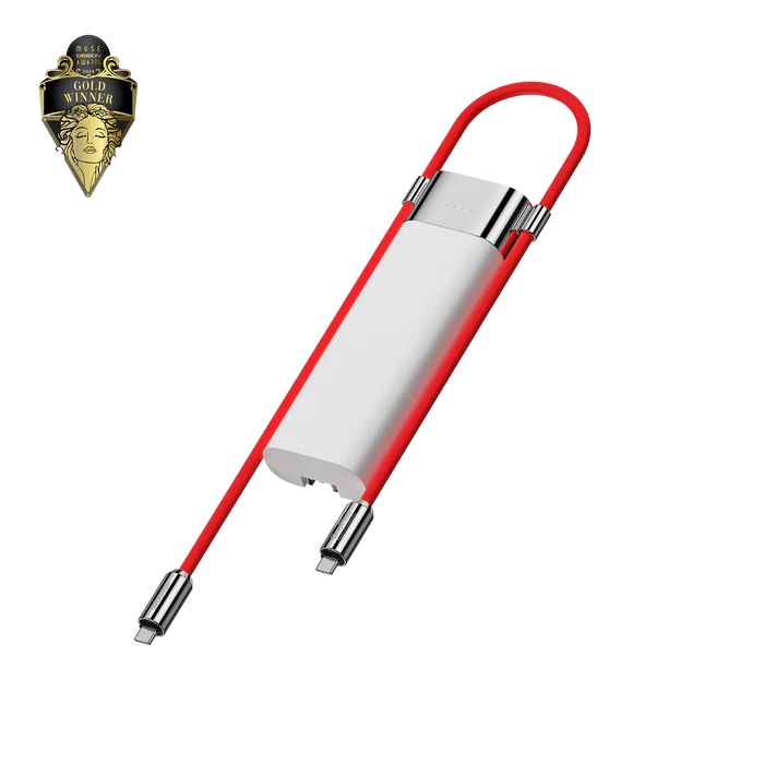 charmast Portable Charger with Built in Cables, Power Bank