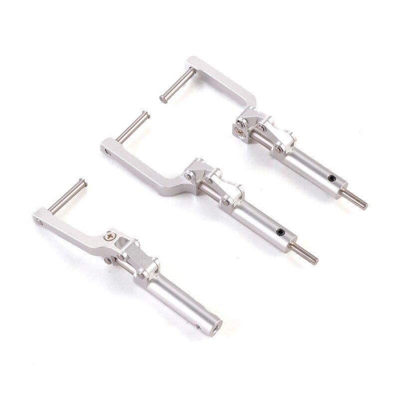 E-flite Main and Nose Gear CNC Shock-Absorbing Strut Set