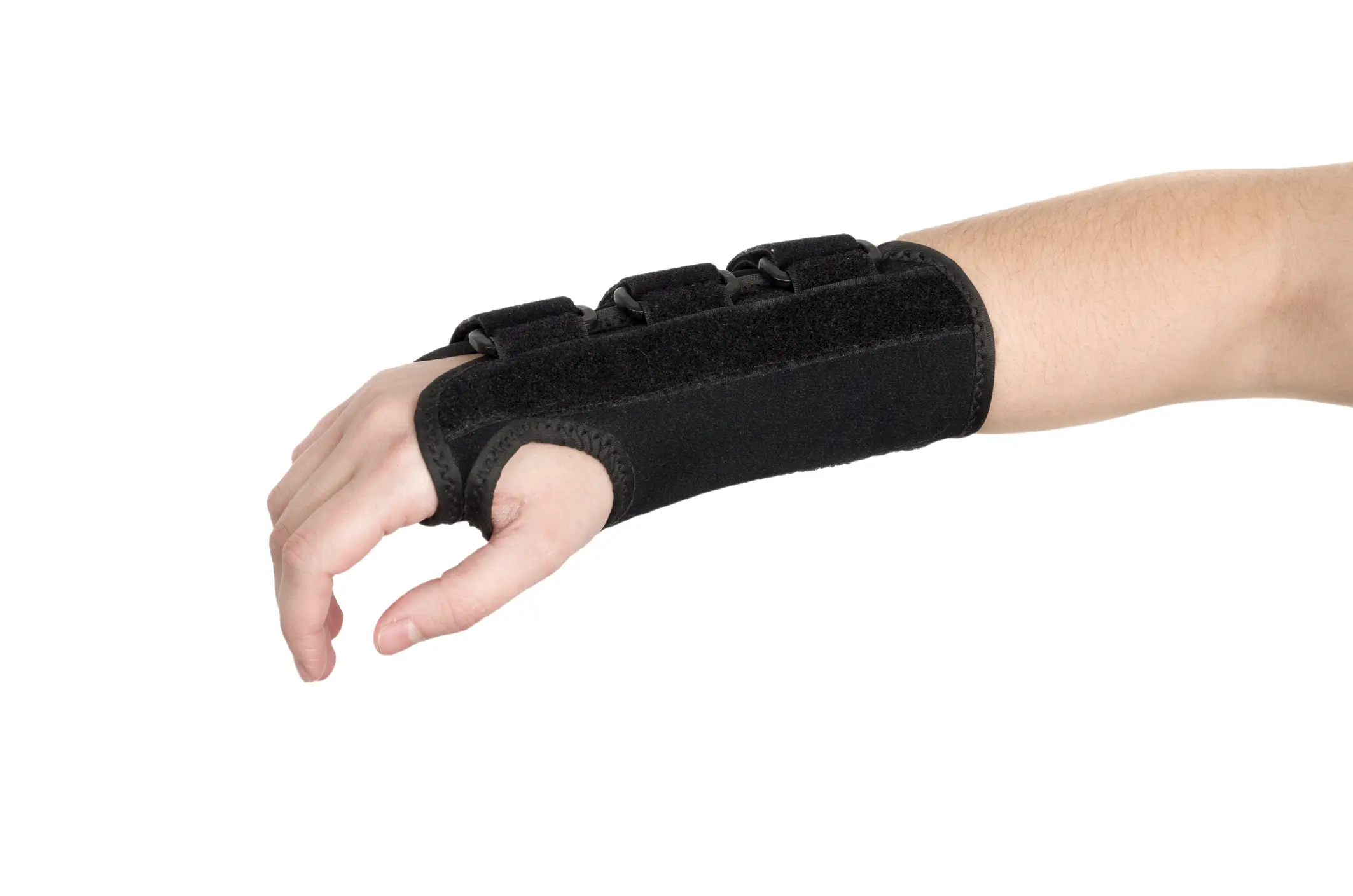 Verstelbare polsbrace met spalk - 2