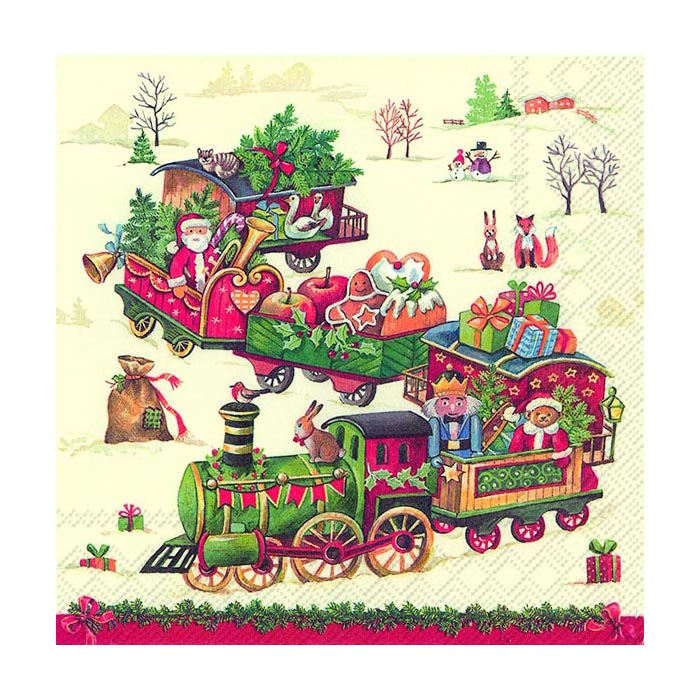 ihr Julservetter Christmas Train