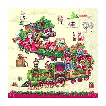 ihr Julservetter Christmas Train