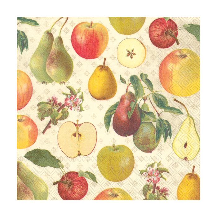 ihr Servetter Apple and Pear Cream