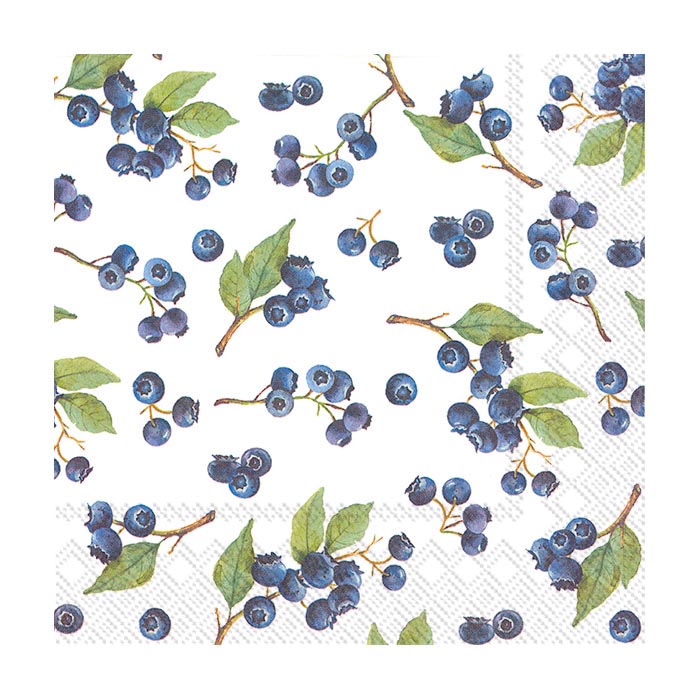 ihr Servetter Blueberries