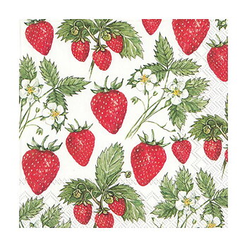 ihr Servetter Delicous Strawberries