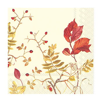 ihr Servetter Fall Branches Cream