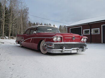 Fästsats Fram Buick 1958