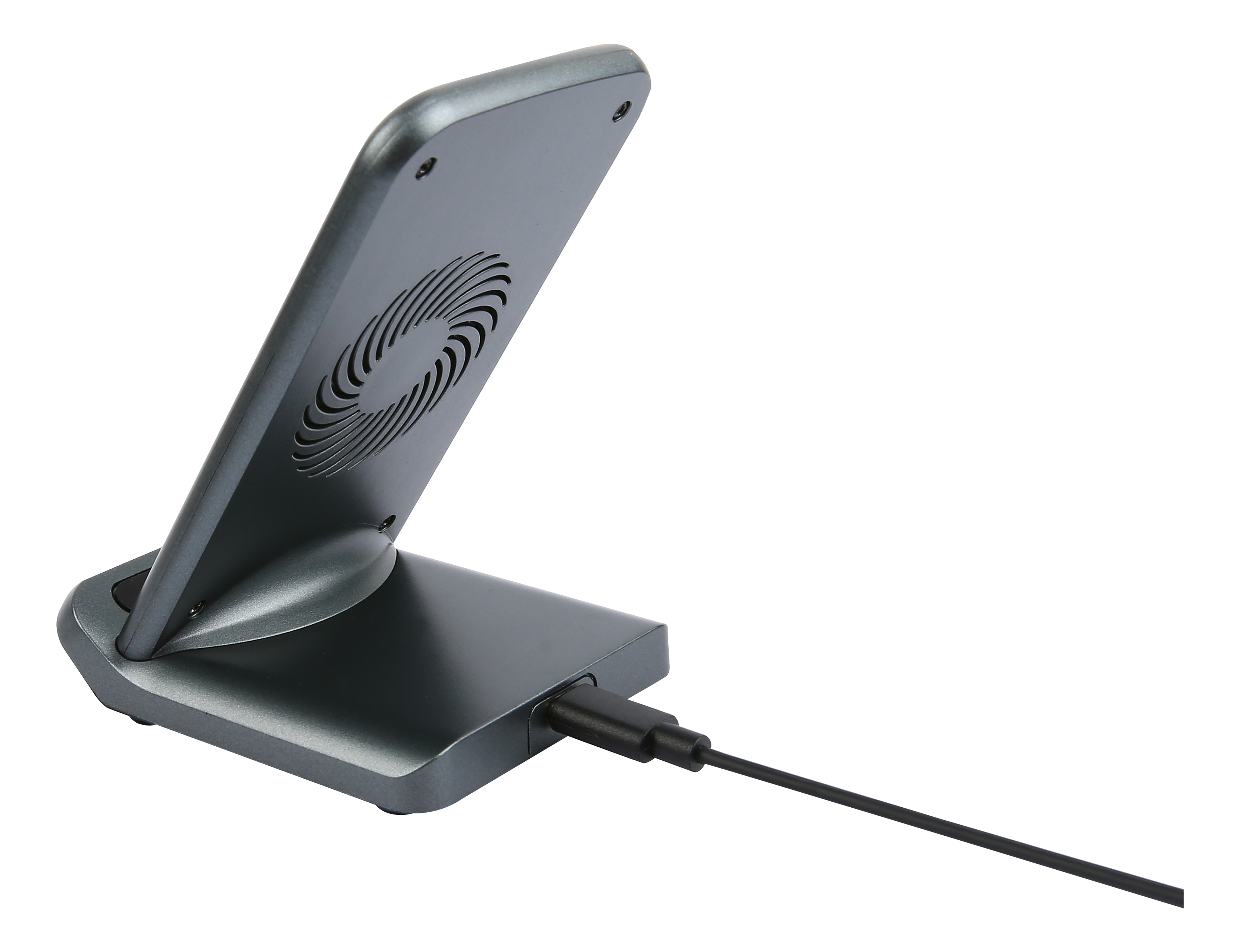 Essentials Qi trådlöst laddningsställ 15W, USB-C-kabel 1m - 2