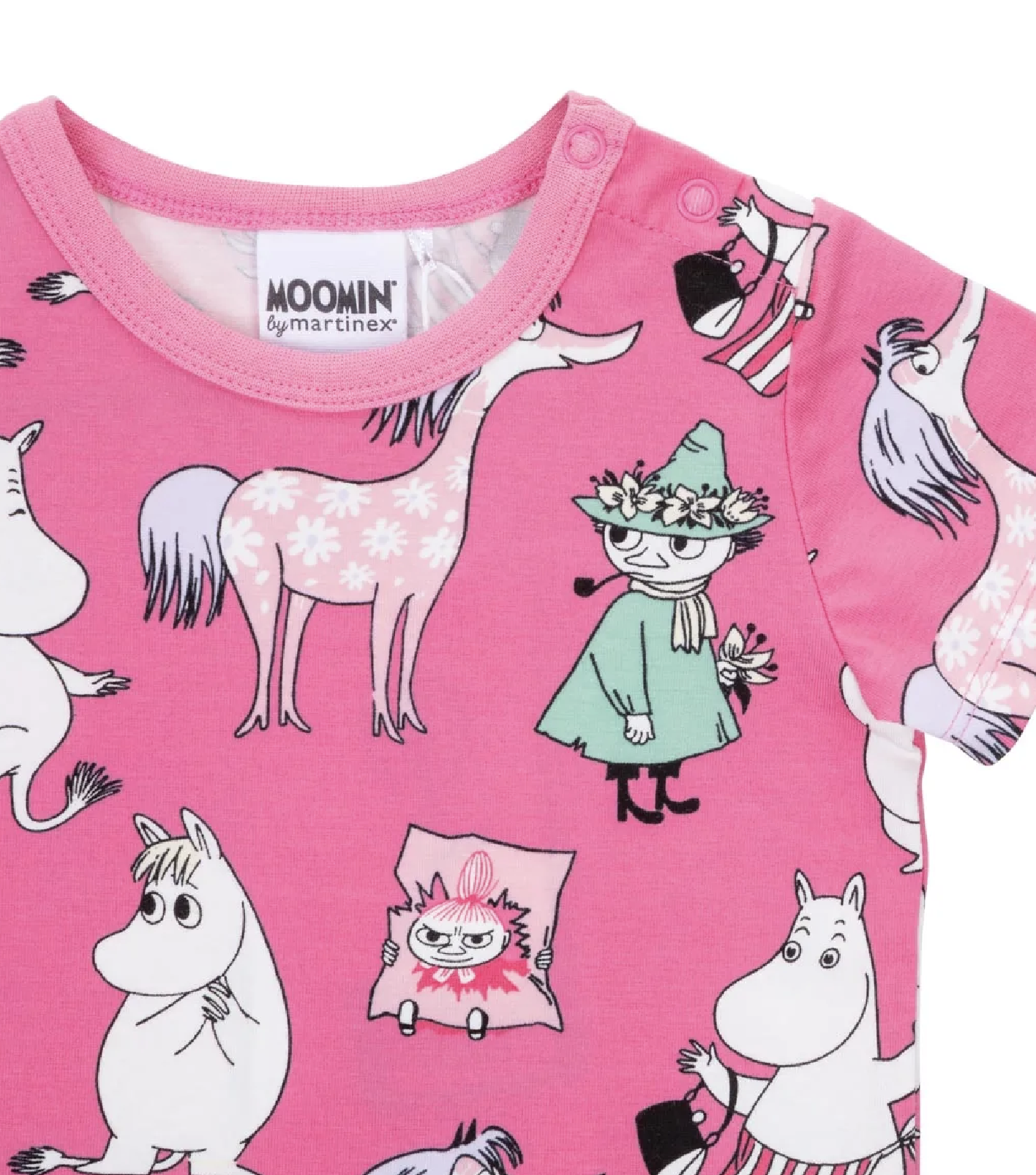Moomin Baby T-shirt - Girl gang Pink - 2
