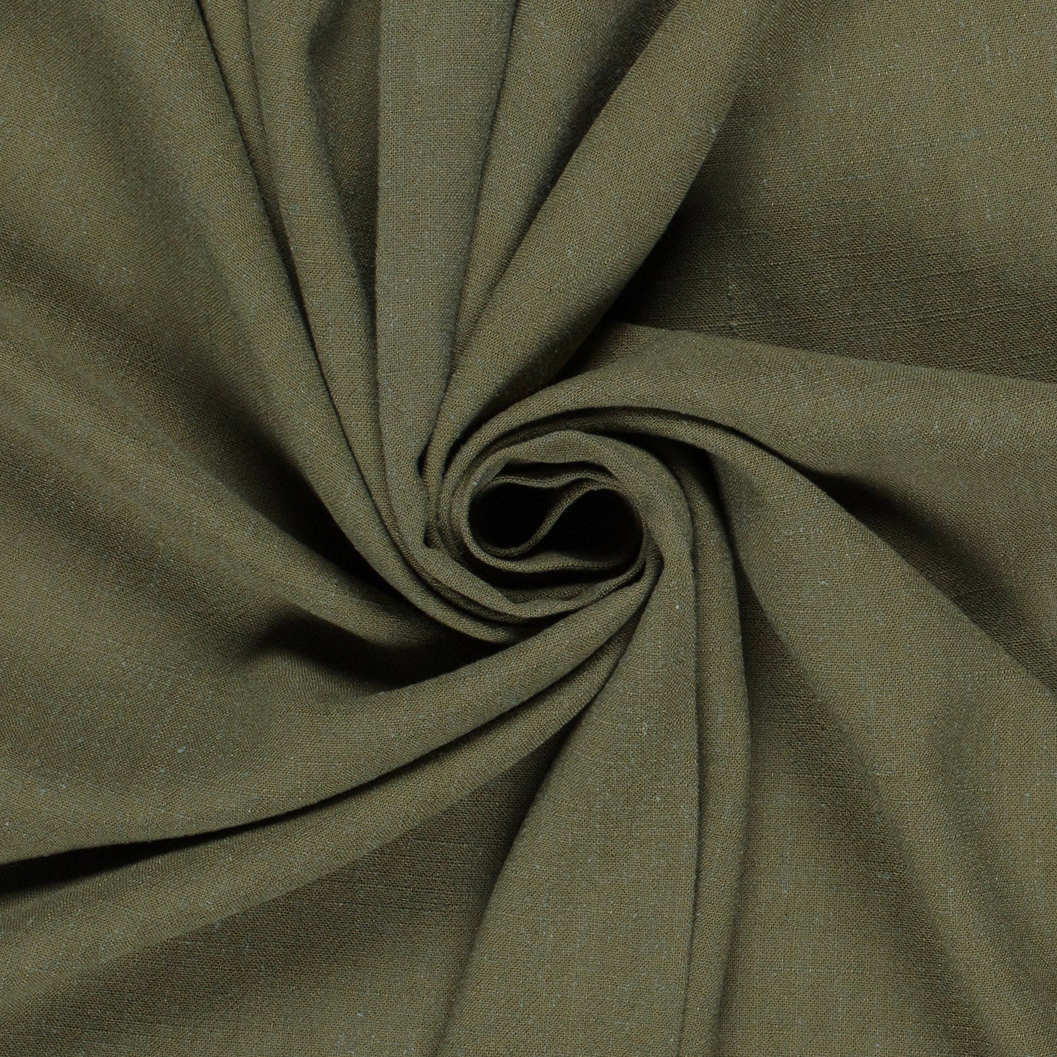 VISCOSE/LINNEN SLUB -  KHAKI