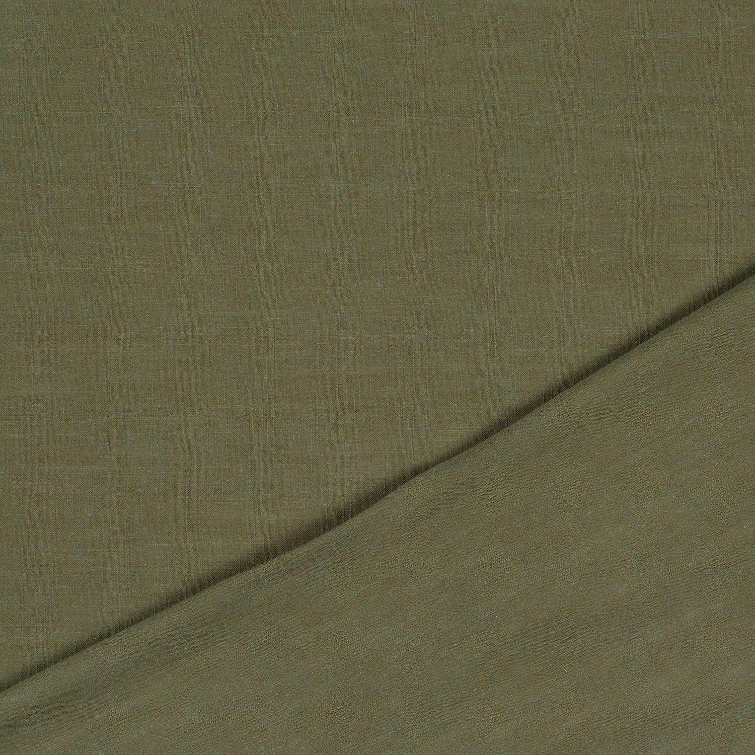 VISCOSE/LINNEN SLUB -  KHAKI - 2