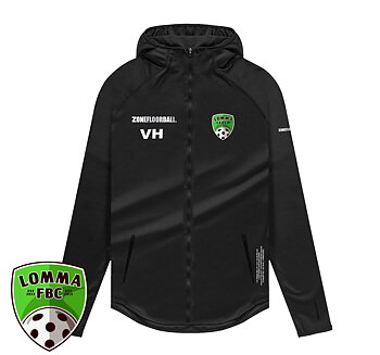Lomma FBC - Zone Hood Zip Modern black (Beställningsvara)