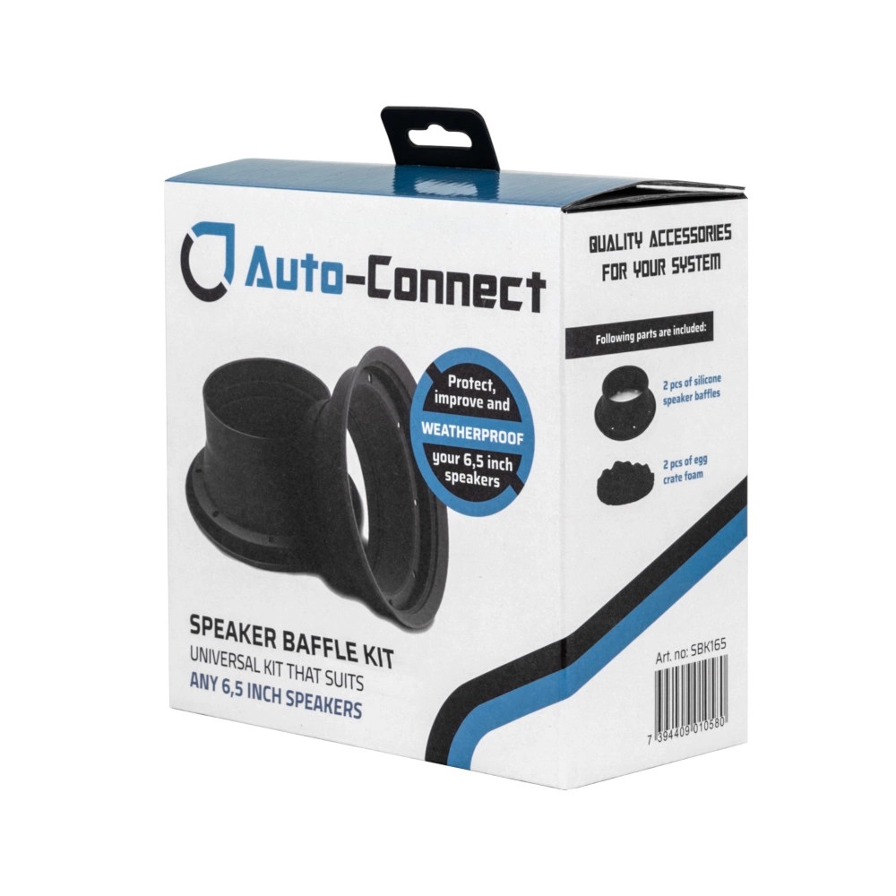 Auto-Connect Silicone Baffle Kit 6.5tum - 2