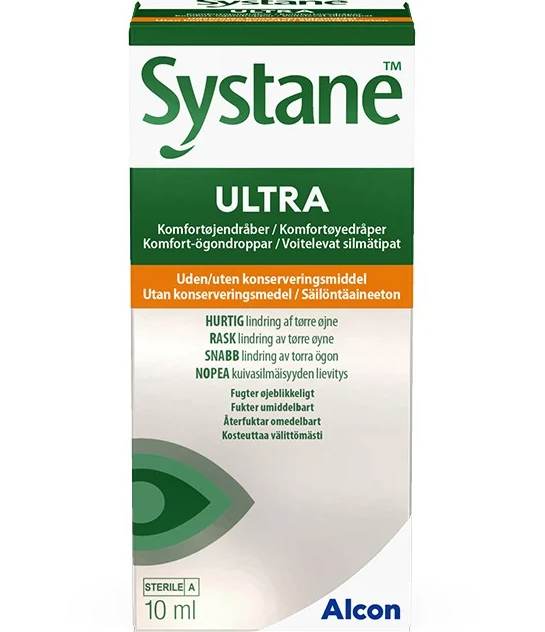 Systane Ultra utan konserveringsmedel 10 ml