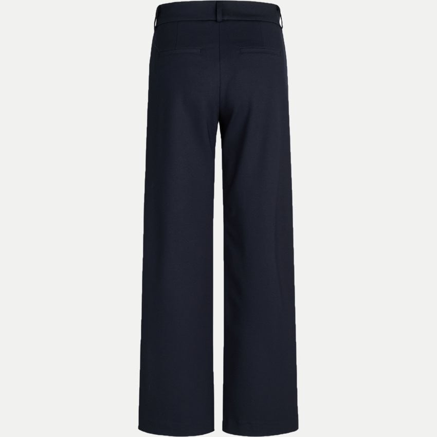 Tarita Trousers Lång - Navy - Claire