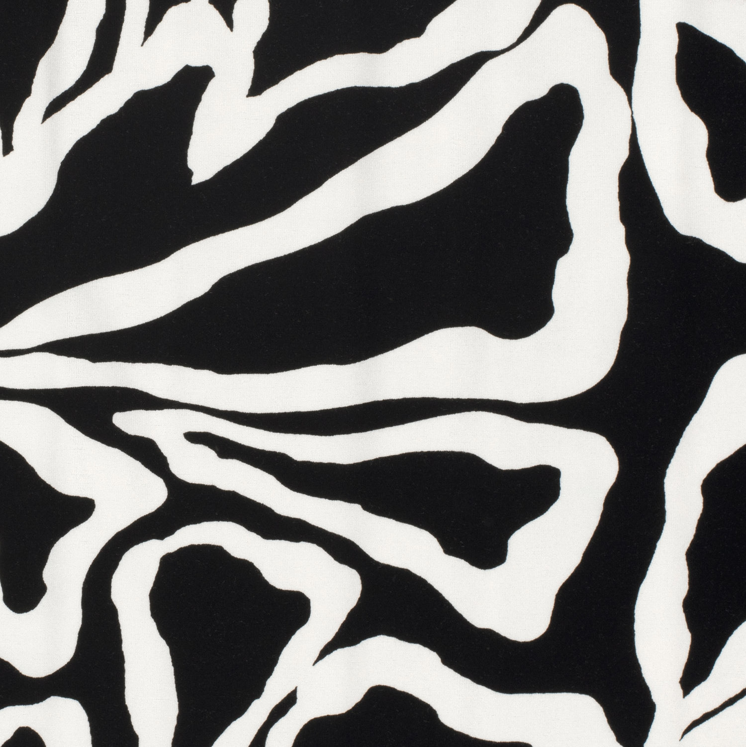 VISCOSE JERSEY -  ABSTRAKT BLACK - 3
