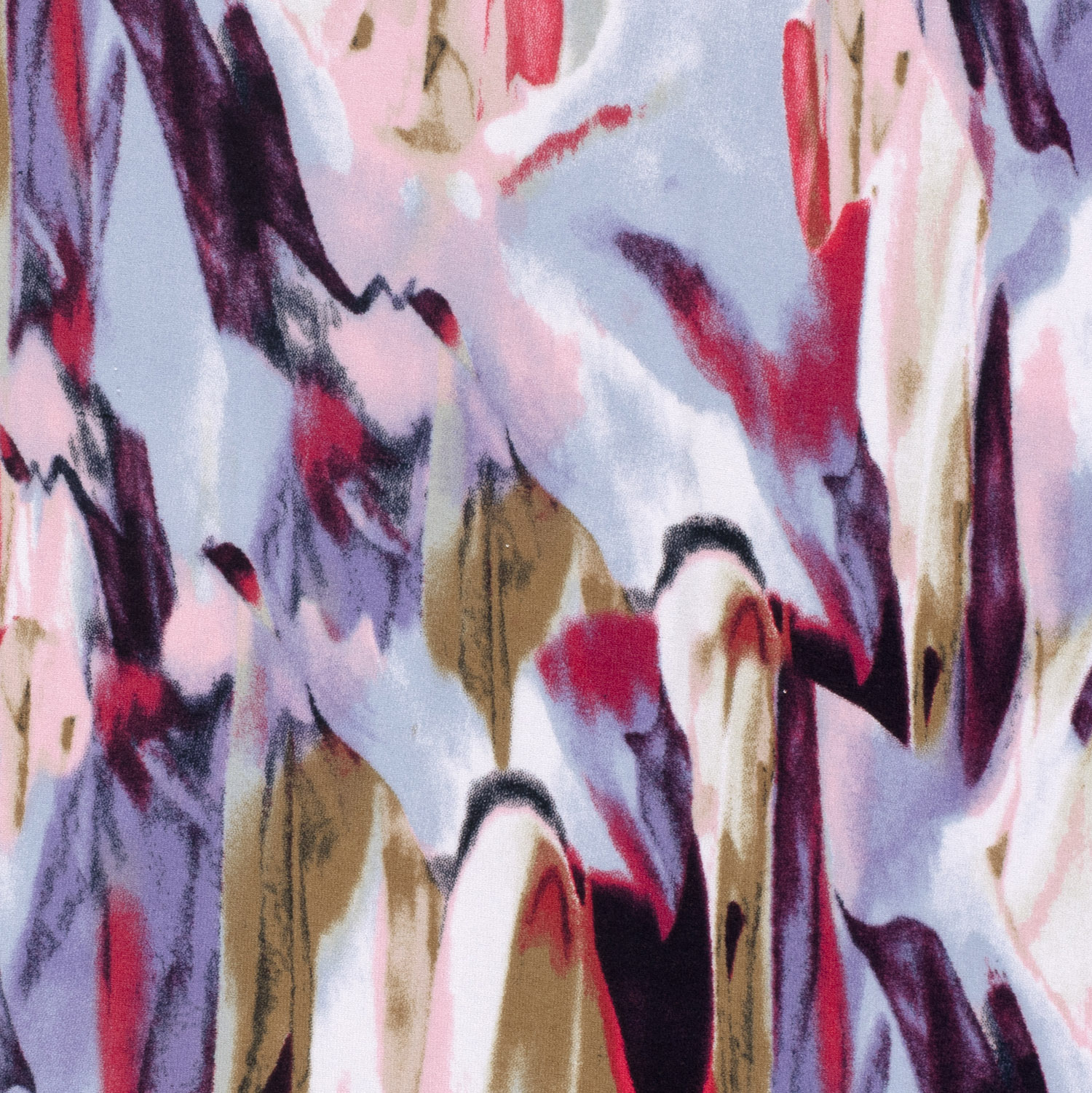 VISCOSE JERSEY -  ABSTRAKT PURPLE/PINK