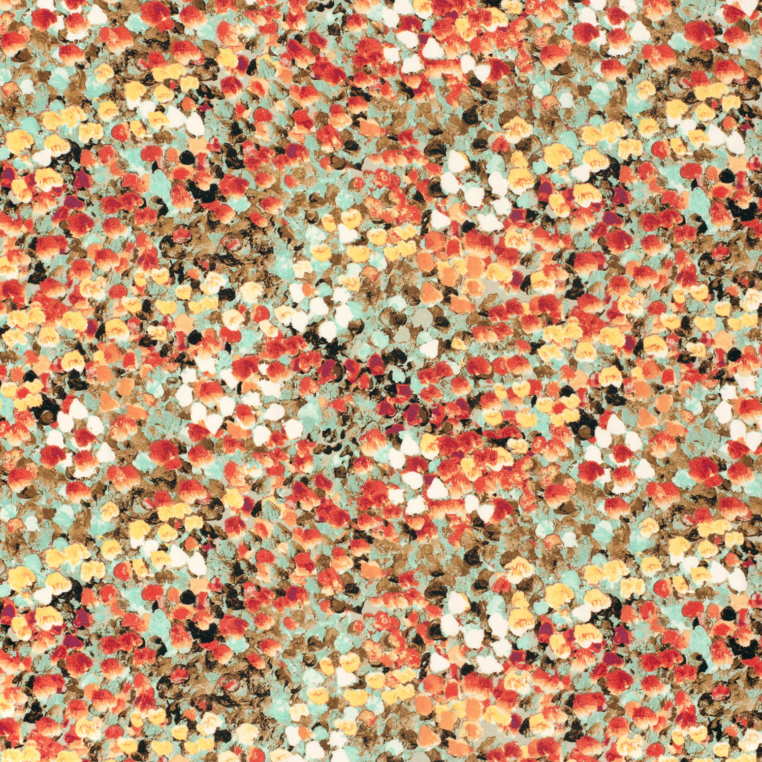 VISKOS JERSEY -  DOTTY FLORALS