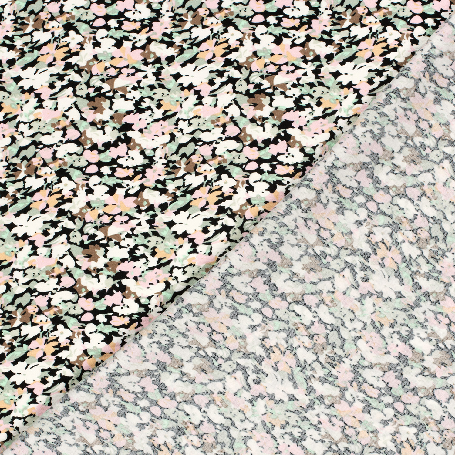VISKOS CREPE -  SMALL FLORALS - 5