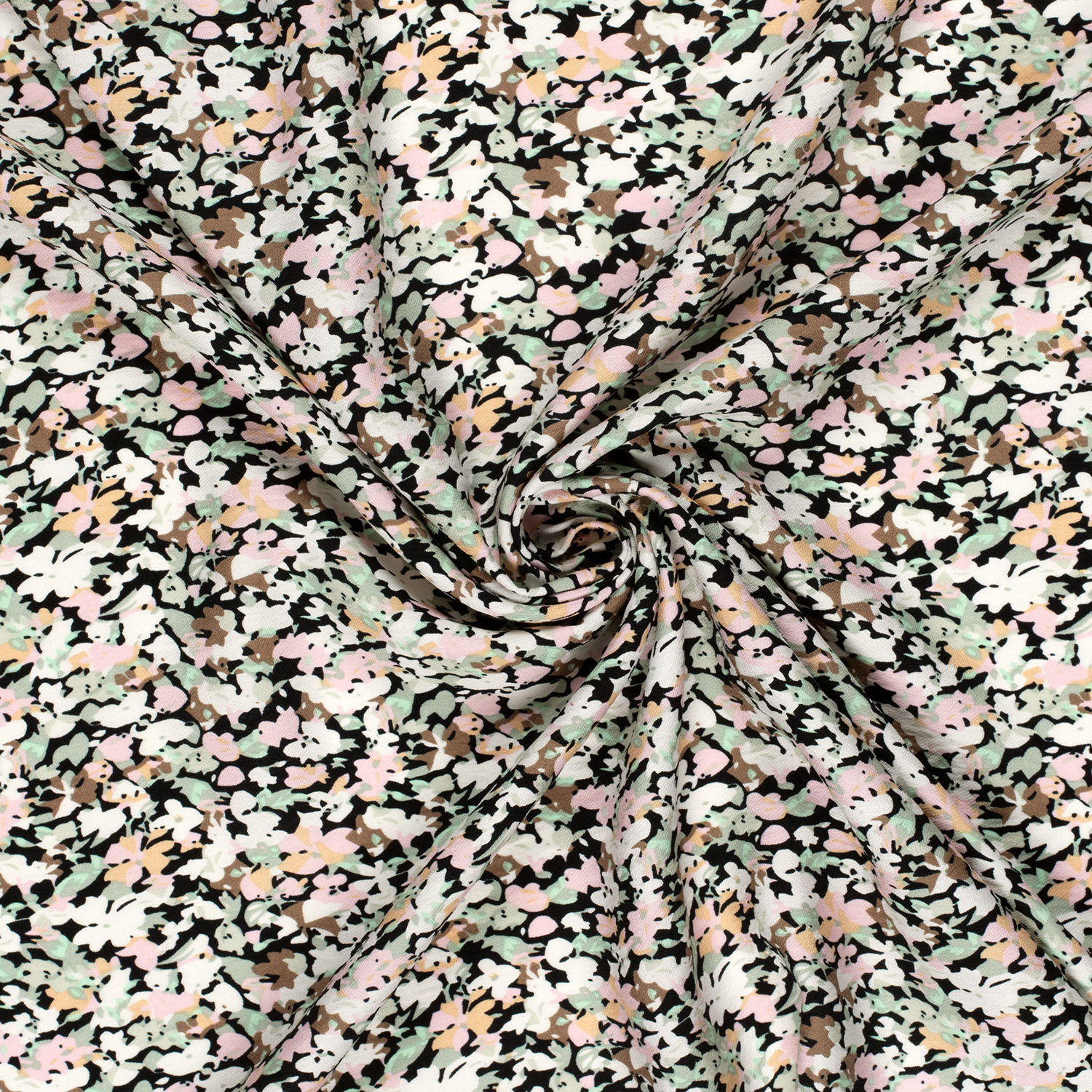 VISKOS CREPE -  SMALL FLORALS - 4