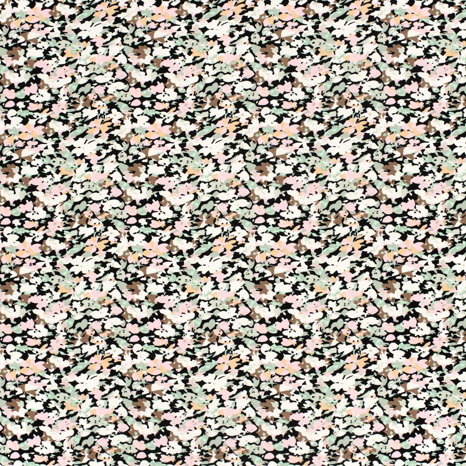 VISKOS CREPE -  SMALL FLORALS - 3