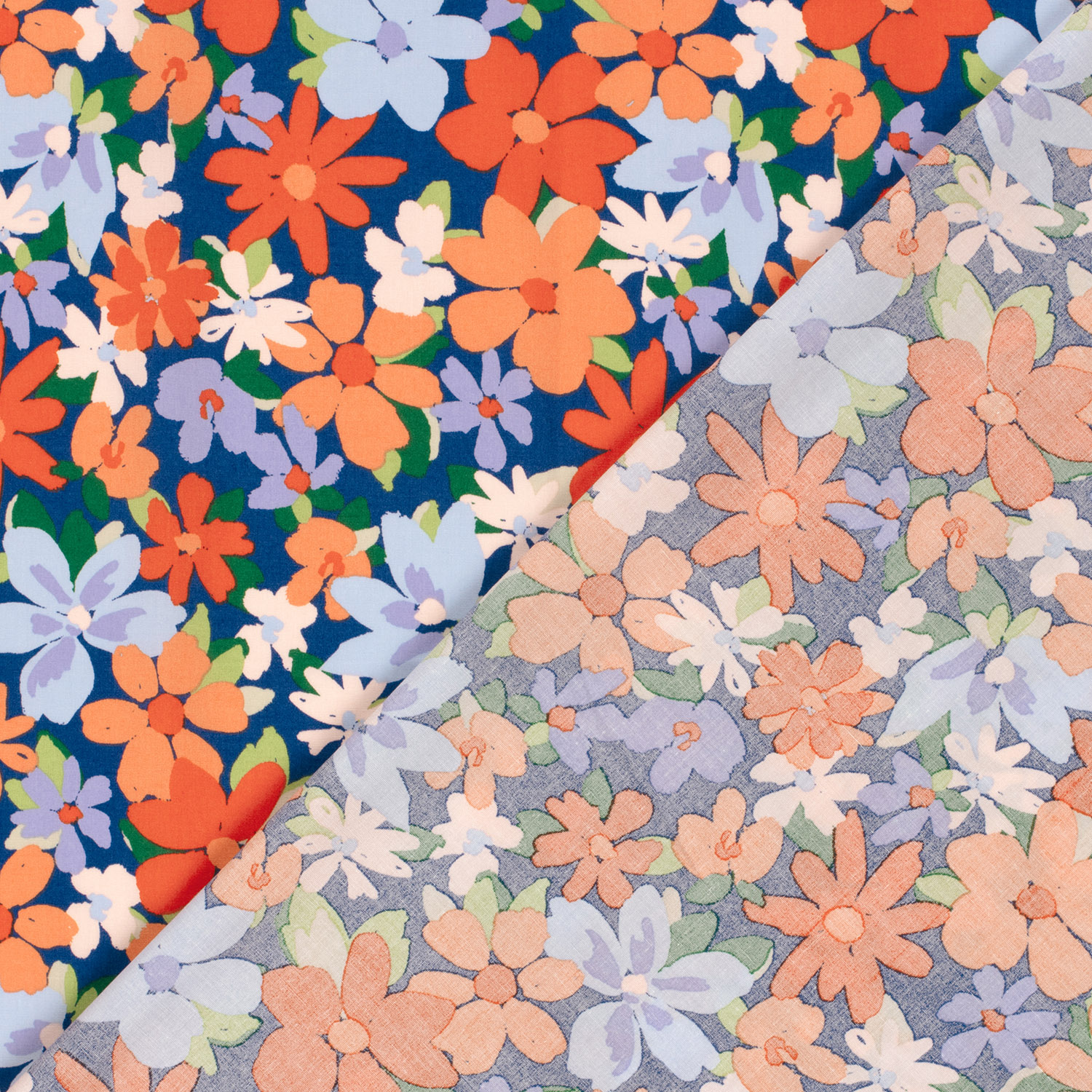 BOMULLS SATIN -  FLORALS - 4