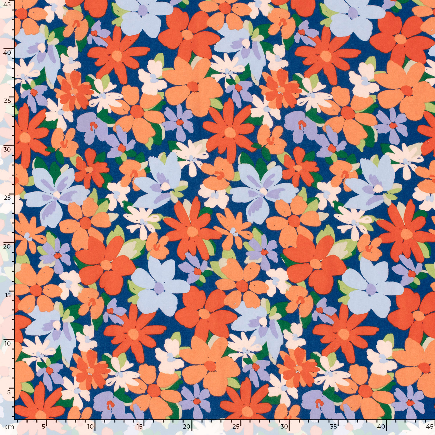 BOMULLS SATIN -  FLORALS - 5