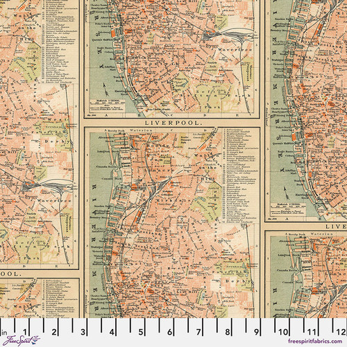 Tim Holtz   Orange Map