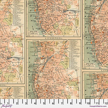 Tim Holtz   Orange Map